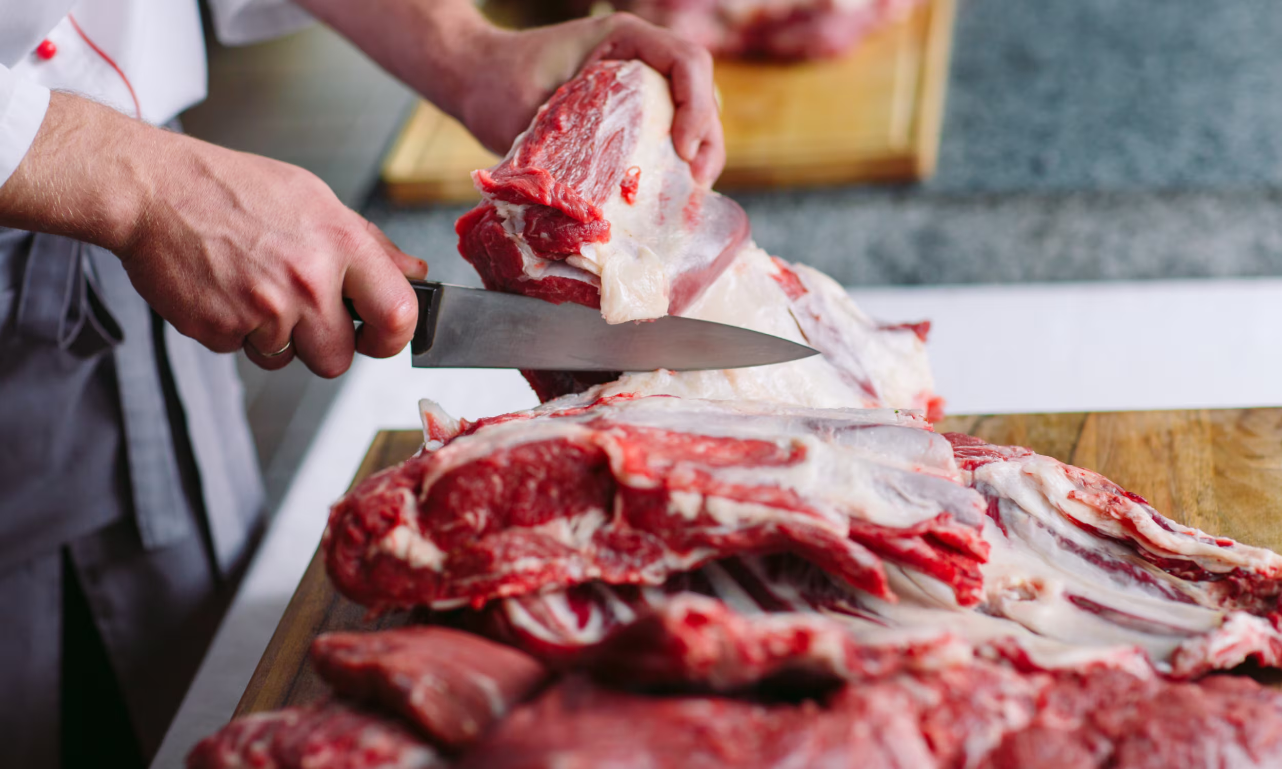 Cortes de carne fresca