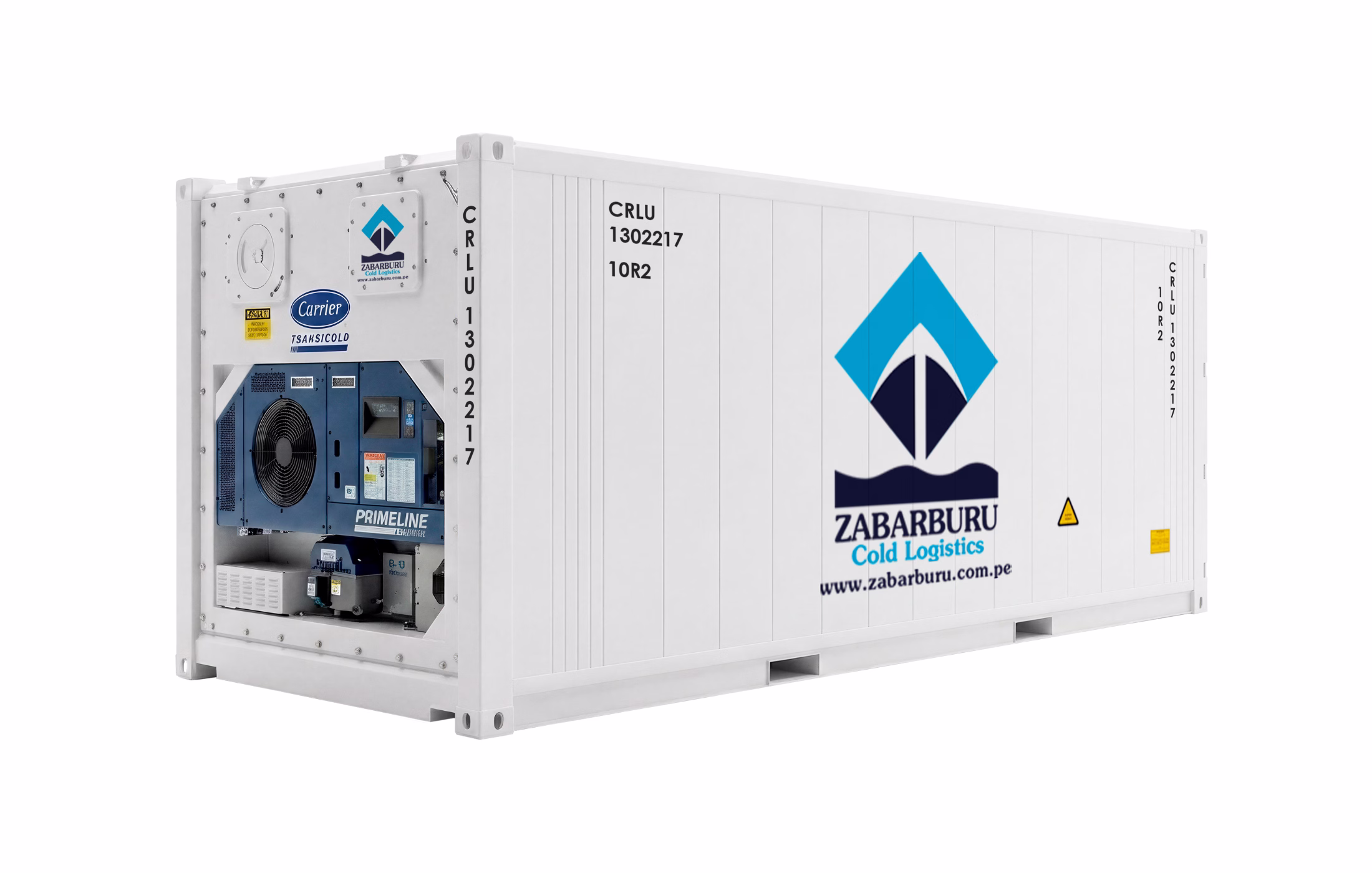 Contenedor refrigerado de 20 high cube pies de Zabarburu